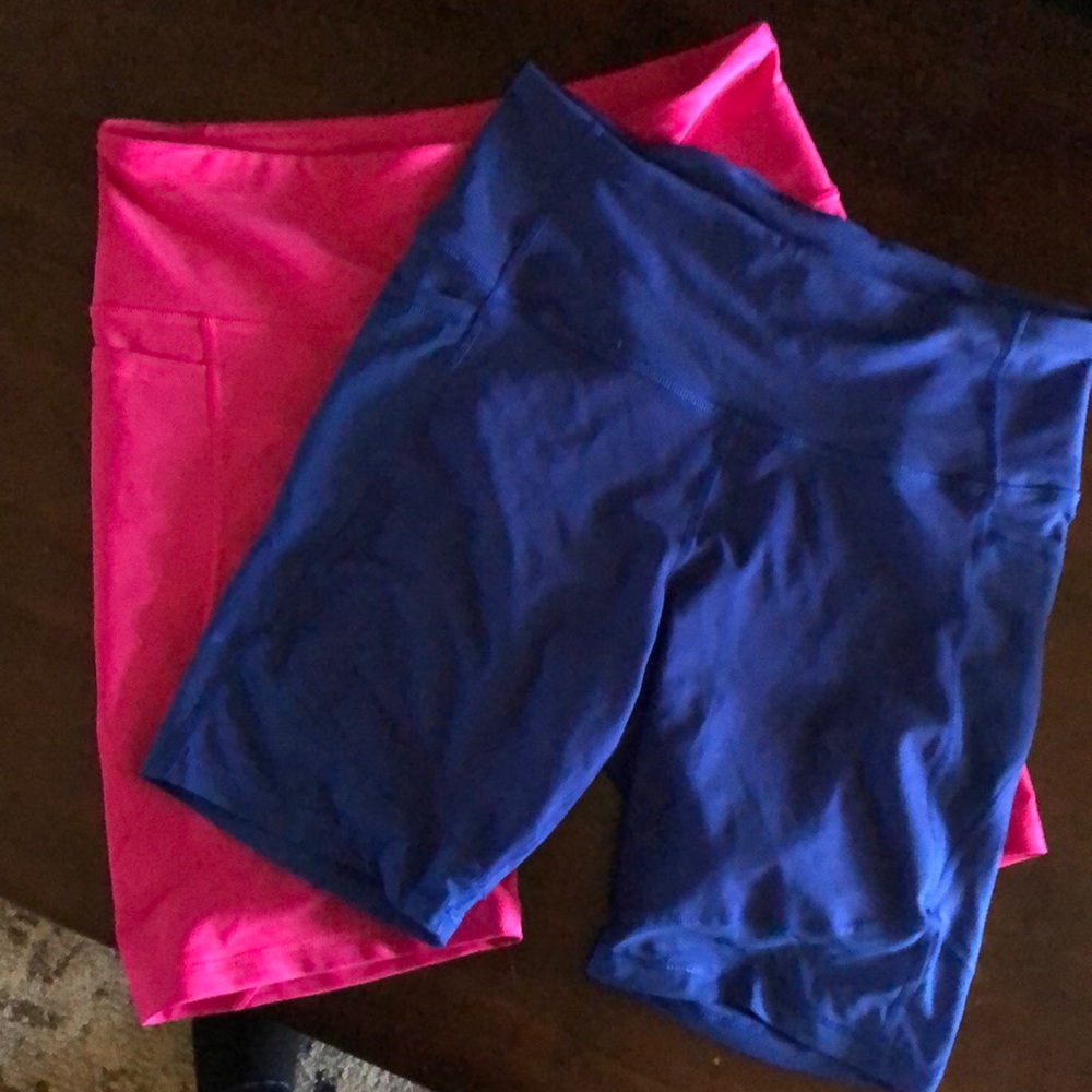 2 pair Old Navy biker shorts